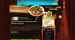 Desktop Screenshot of dianagotuje.pl