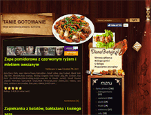 Tablet Screenshot of dianagotuje.pl